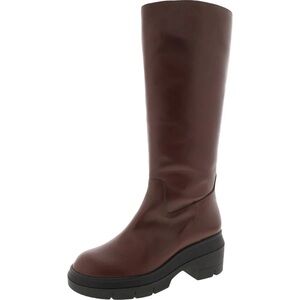 Stuart Weitzman Women's Burgundy Heeled Boots
